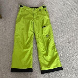 Sunice kids green snow pants